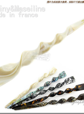 NEW！法国Maseiline纯手工发簪/簪子/发钗M0372◆5色选
