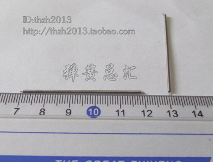 线径0.2mm 外径1.2-1.4 长度50-100  不锈钢拉簧 专业订做弹簧
