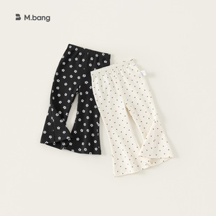 新款 春季 中小童春装 休闲裤 子 YAYA童装 女宝百搭长裤 女童喇叭裤