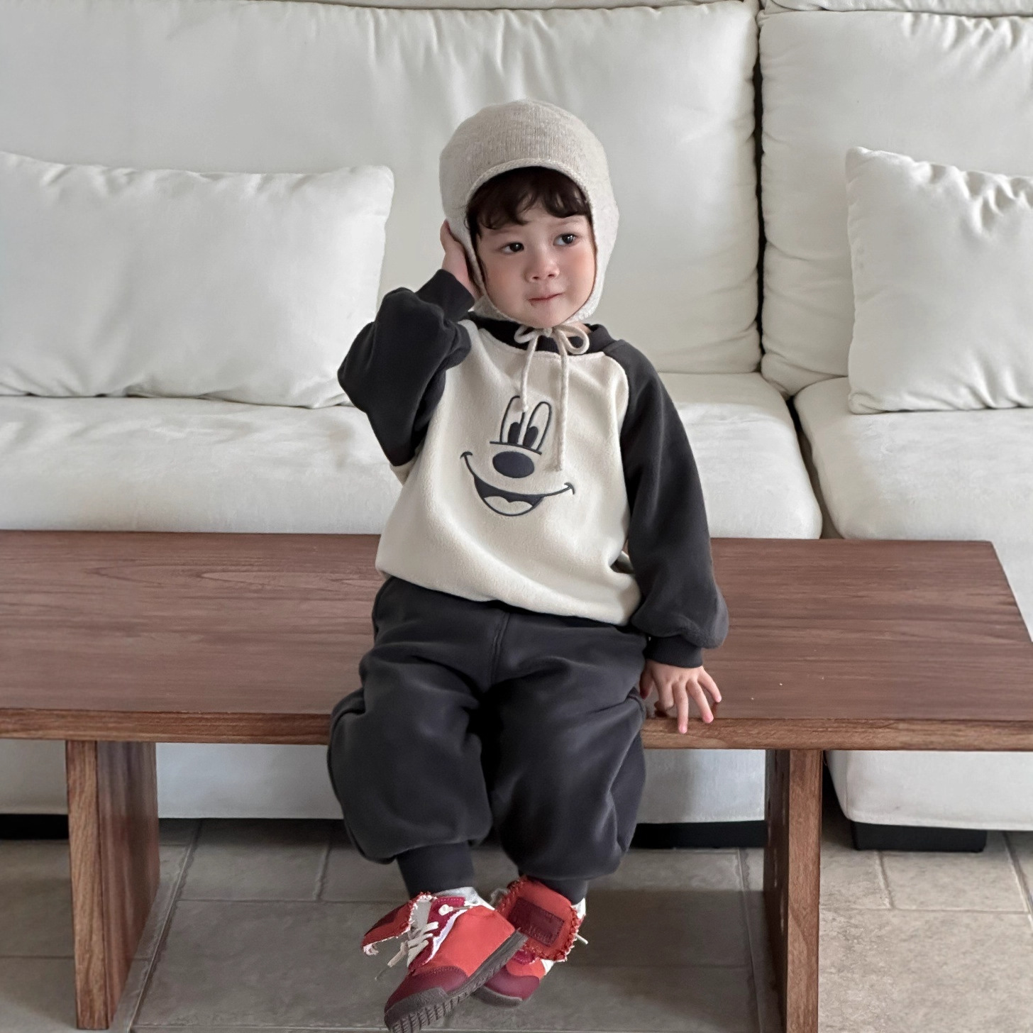 儿童冬季加厚套装2025秋冬新款