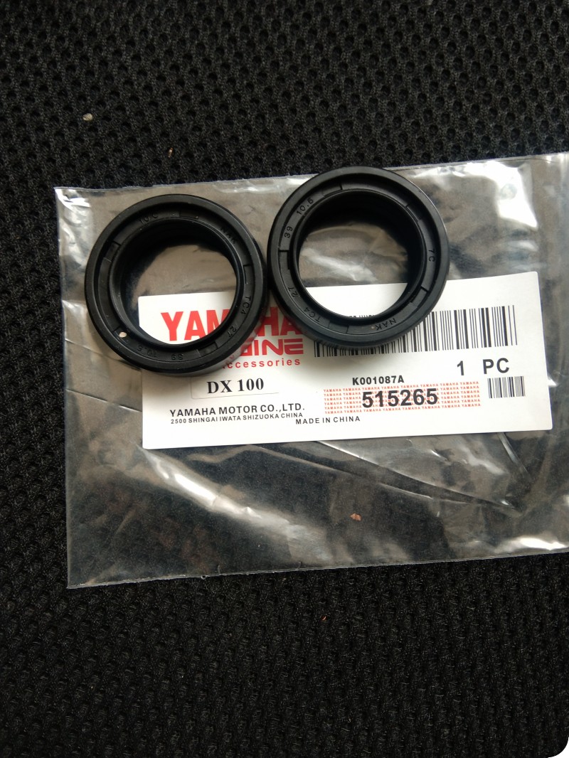 适用雅马哈DX100/YB100 轻骑K90 K100 台湾NAK前减震油封前叉油封