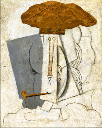 抽烟斗的学徒 Pablo Picasso 毕加索 装饰画有框无框客厅书房酒吧