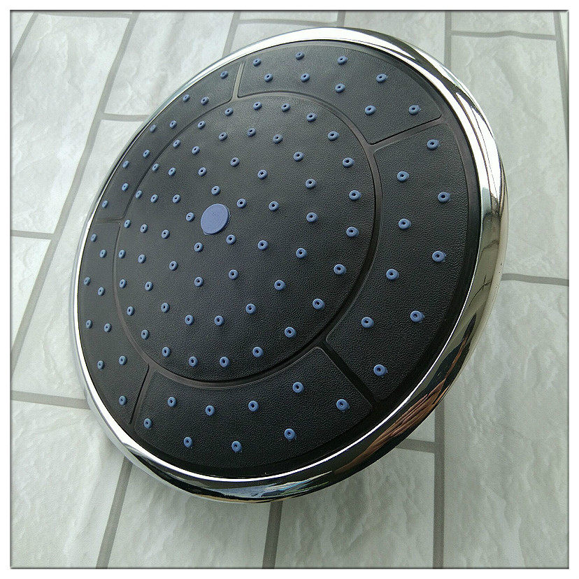 整体淋浴房顶部喷头25cm直径花洒顶喷老式淋浴房塑料配件4分外丝