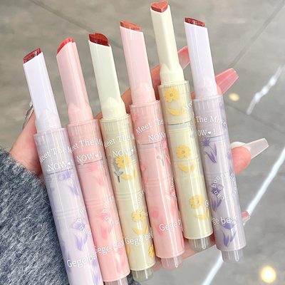 儿童口红无毒小女孩专用食用不可小只化妆品安全植物拉丁舞可用