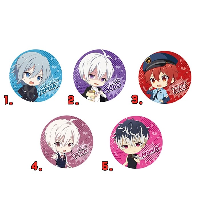 日单正版散货 idolish7 爱娜娜 q版 徽章吧唧 警察柄 周边