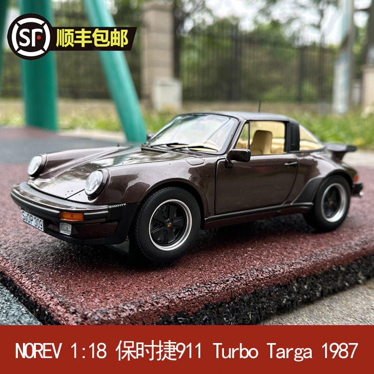 NOREV 1:18 保时捷911 Turbo Targa 1987年 合金仿真汽车模型 玩具/童车/益智/积木/模型 合金车/玩具仿真车/收藏车模 原图主图