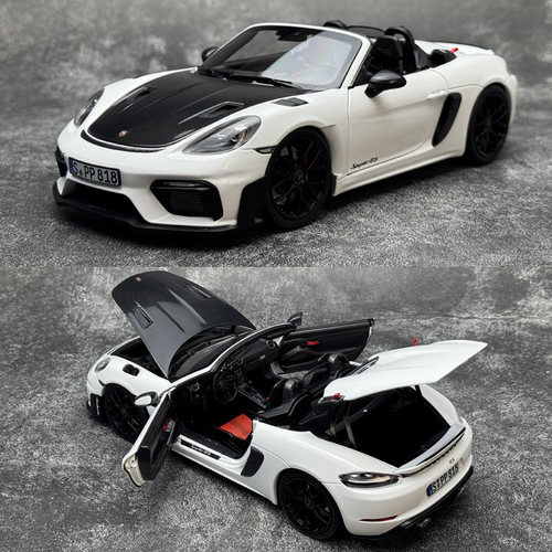 NOREV1:18保时捷718Spyder RS 2023仿真合金汽车模型礼品摆件
