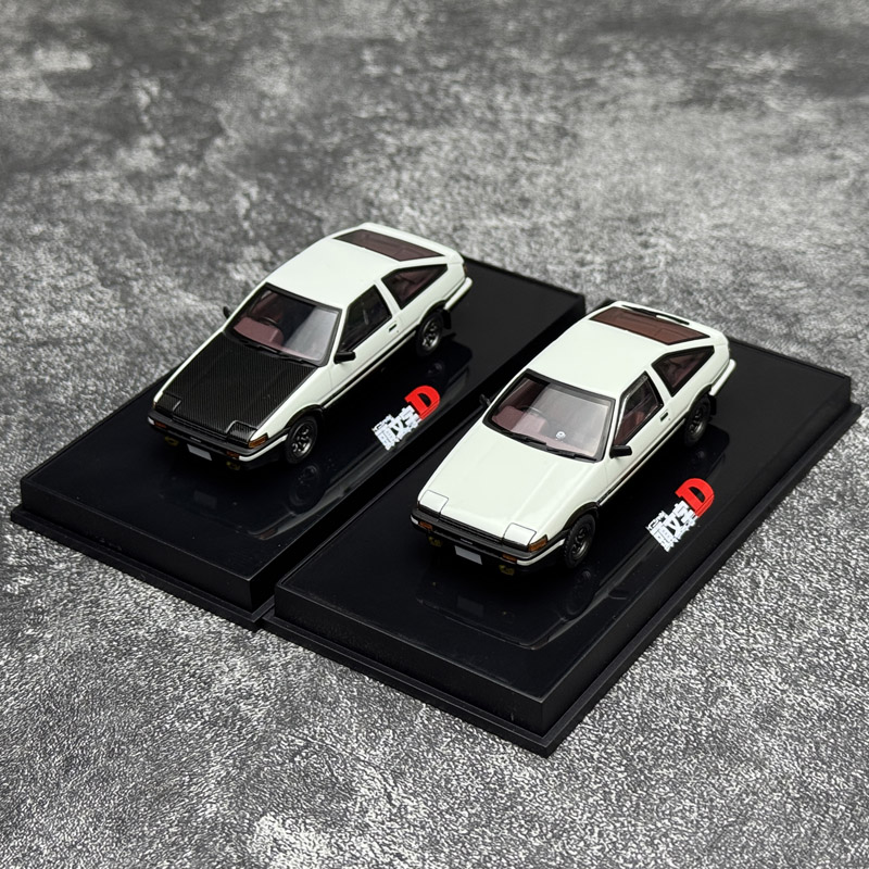 奥拓AUTOART 1:64  头文字D 丰田AE86   藤原豆腐店 汽车模型