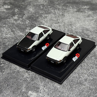 头文字D 奥拓AUTOART 汽车模型 丰田AE86 藤原豆腐店
