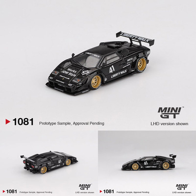 MINIGT 1:64 兰博基尼 康塔什 宽体改装 合金汽车模型 #1081