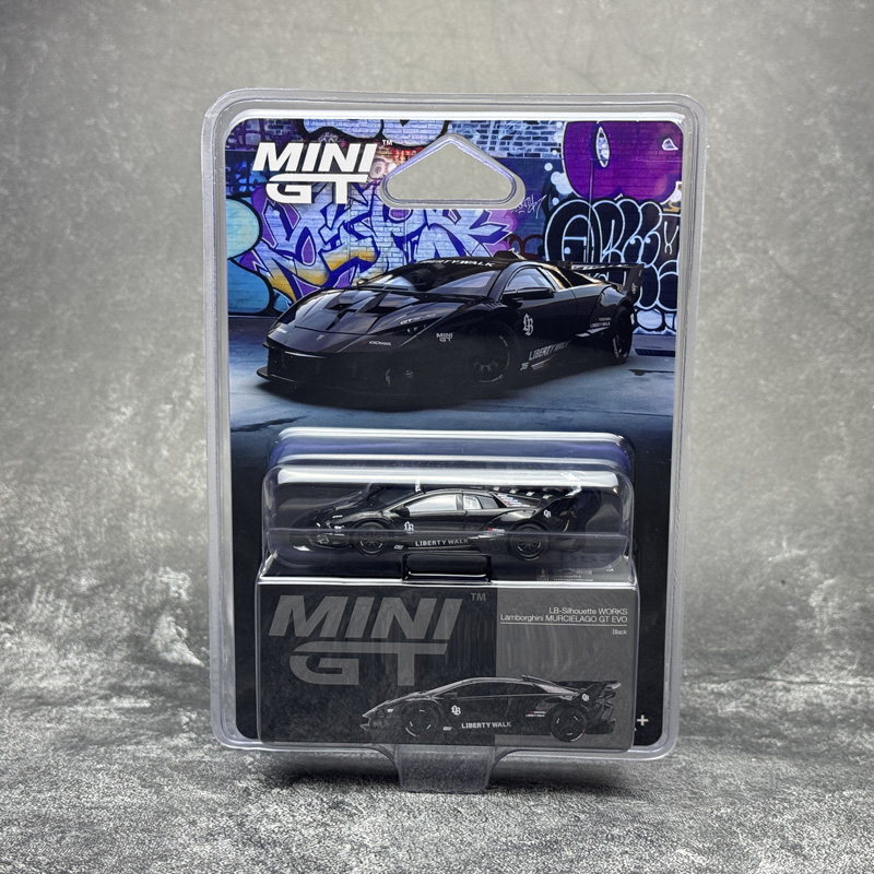 MINI GT 1:64兰博基尼MURCIELAGO蝙蝠GT大牛EVO 合金汽车模型
