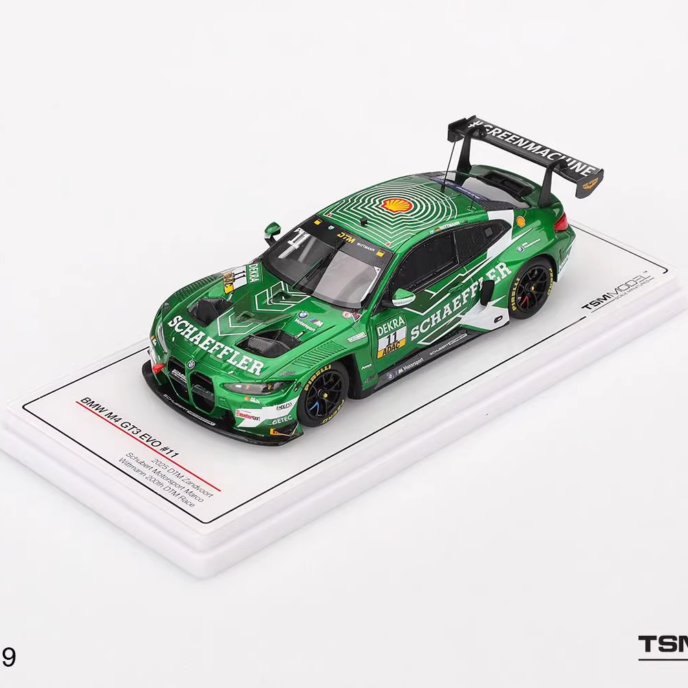 TSM 1:43 宝马BMW M4 GT3 EVO #11 DTM 2025 树脂汽车模型