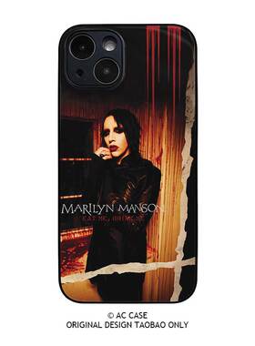 Marilyn Manson玛丽莲曼森EAT ME DRINK ME摇滚音乐专辑MM手机壳苹果15promax华为荣耀小米17p红米note14iqoo