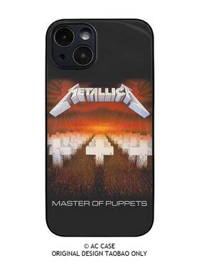Metallica金属乐队Master of puppets重金属摇滚专辑手机壳苹果iphone16华为nova13荣耀小米红米vivo三星oppo