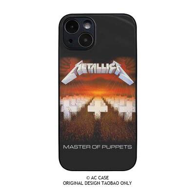 Metallica金属乐队Master of puppets重金属摇滚专辑手机壳苹果iphone16华为nova13荣耀小米红米vivo三星oppo