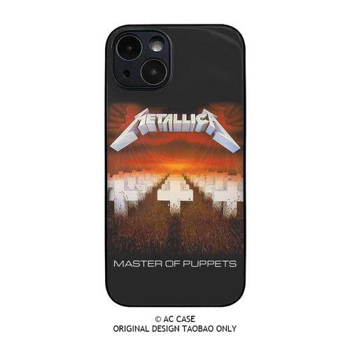 Metallica金属乐队Master of puppets重金属摇滚专辑手机壳苹果iphone16华为nova13荣耀小米红米vivo三星oppo