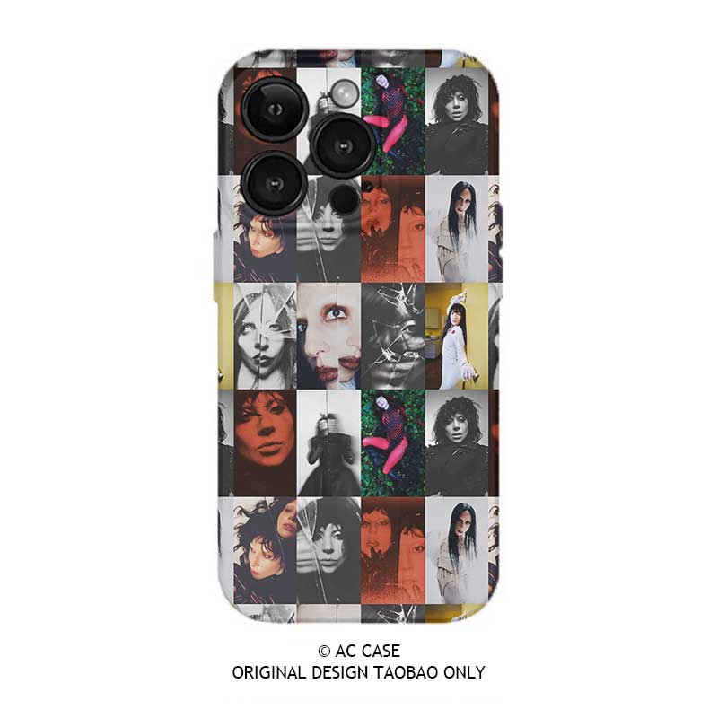 Lady GaGa MAYHEM音乐周边手机壳苹果16e华为pura70novamate荣耀x90小米15pro红米notevivopporeno13一加三星