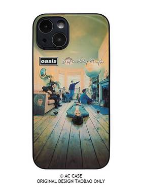 Oasis绿洲摇滚乐队definitely maybe rock手机壳苹果17pro max华为nova15荣耀小米17红米note一加iqoo三星s25