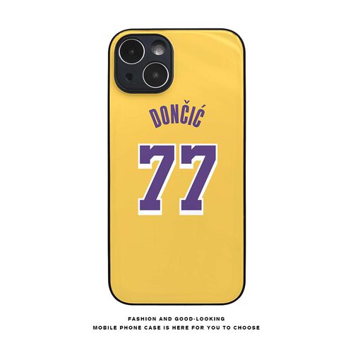 Luka Doncic77卢卡东契奇NBA篮球lakers湖人手机壳iphone14苹果16pro13华为荣耀小米15红米k60软壳oppo iqoo8