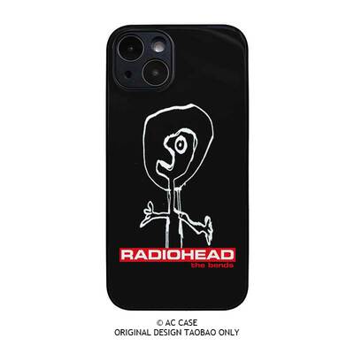 电台司令Radiohead摇滚乐队the bends rock手机壳苹果14pro max华为p70nova ultra荣耀小米15红米一加iqoo16e