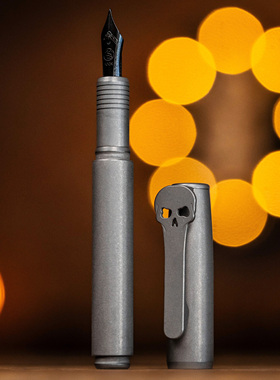 BIG IDEA DESIGN 限量联名 CHAVES 五级钛合金Fountain EDC钢笔