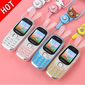 小学生老人小孩可爱小巧迷你专用老年机儿童手机电信新款 电话女