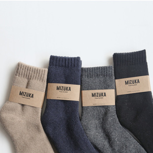 Pure BLESS wool sock 长袜 MIZUKA 保暖加厚羊毛袜驾驭严寒