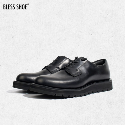 BLESSSHOE手工制作真皮邮差鞋