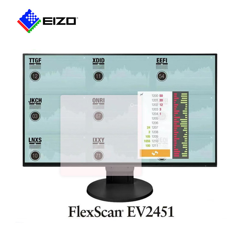 EIZO艺卓24英寸专业显示器HDMI+VGA+DP+DVI-D接口23寸办公专业屏