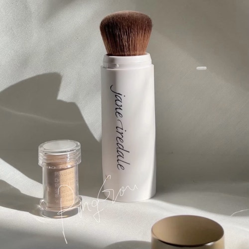 珍爱芮德Jane Iredale Powder Me SPF30便携防晒粉扫笔刷天然矿物