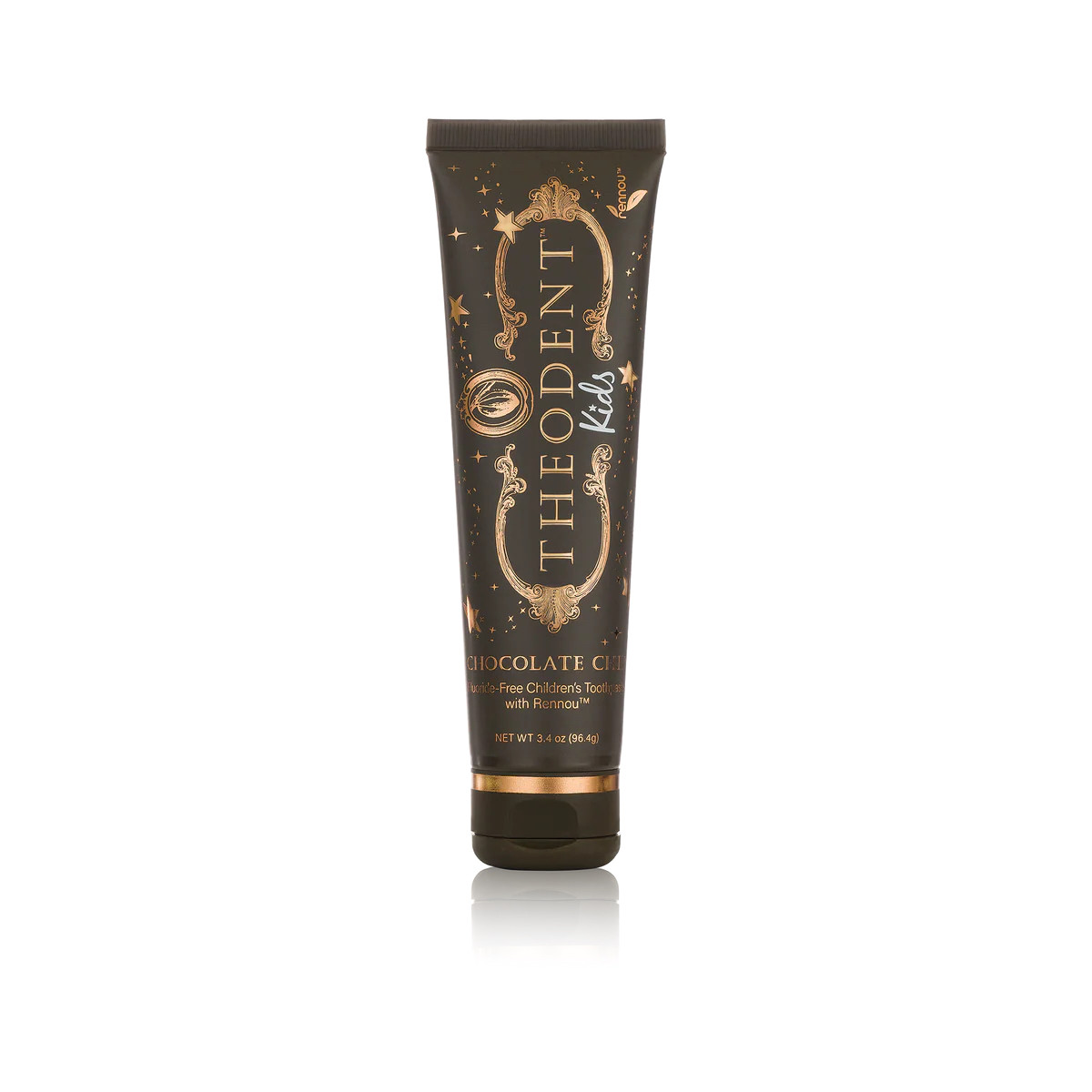 THEODENT KIDS 小孩安全可食用牙膏 朱古力味不含氟化物修复牙釉