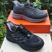 高品质老北京26冬季 加绒男棉鞋 登山男鞋 系带防滑中老年爸爸雪地鞋