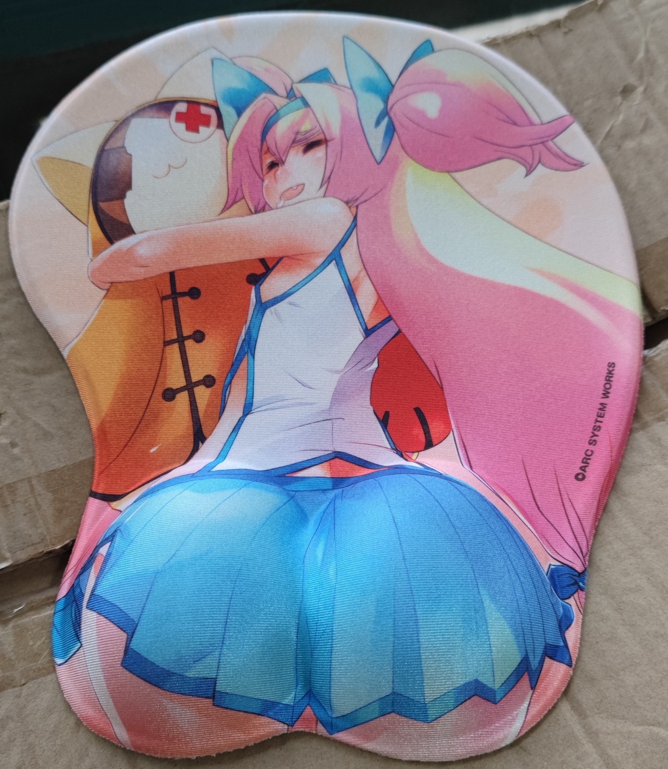 苍翼默示录 blazblue 白金崔妮蒂 立体尻鼠标垫