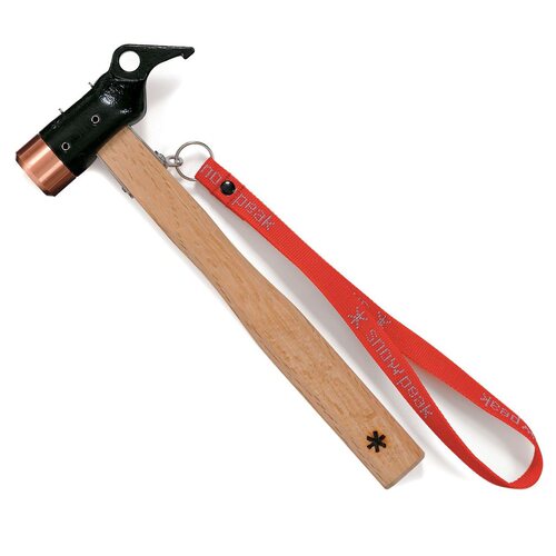 Snow Peak Peg Hammer with Copper Head 雪峰锻造强化营锤帐钉锤