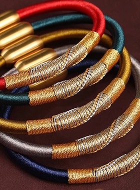 龙结手工红绳五行属像金属结扣