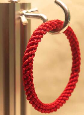 无接头纯手工编织红绳手圈姻缘