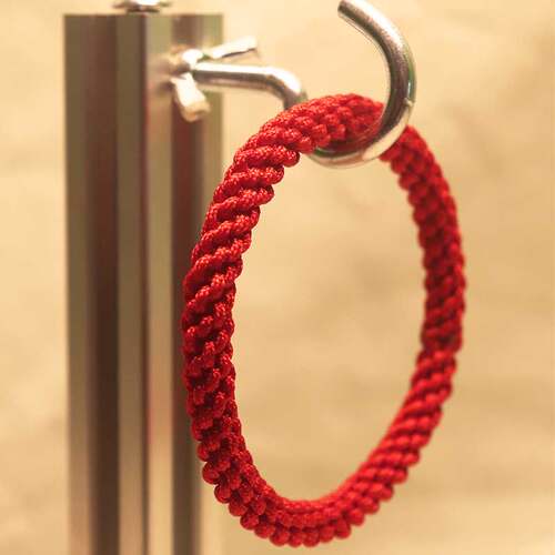 无接头纯手工编织红绳手圈姻缘