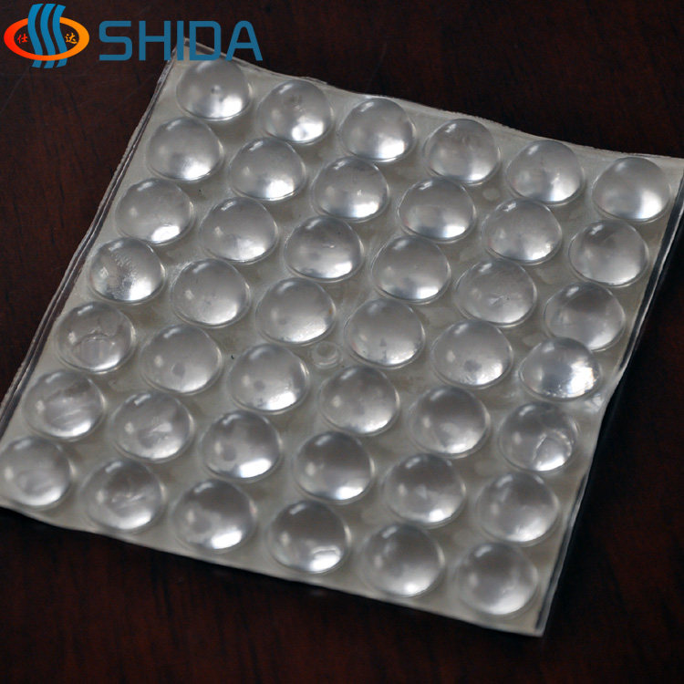 高透明防滑胶粒 防撞胶粒 机箱脚垫用胶粒16*8（6粒）