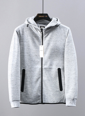 51SHOP 2019春秋新款男士户外休闲上衣连帽开衫迷彩卫衣