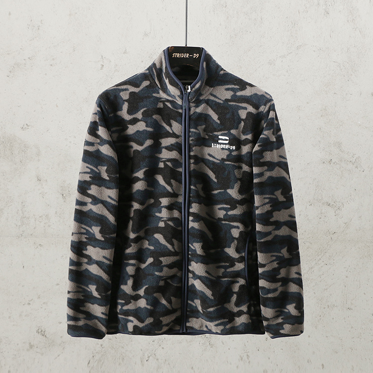 男士立领春秋款运绒衣外套