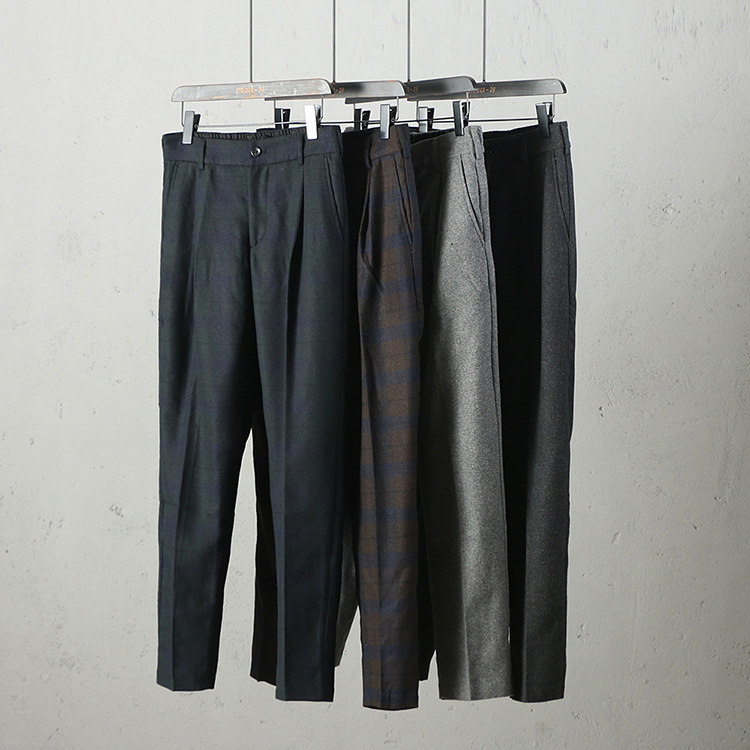 51shop男装日本u牌冬款毛呢裤