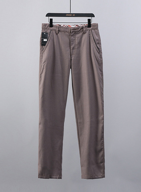 51SHOP男装 特价促销男士商务休闲羊毛混纺直筒男裤春秋款长裤