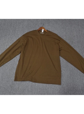 MIX家 欧美系  男女宽松版型休闲长袖  棕色绿色 2色