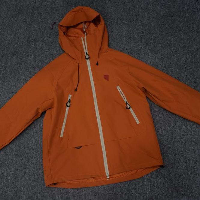 MIX家  欧美系 春秋季 男女款防风防雨拉链冲锋衣 紫粉橘三色