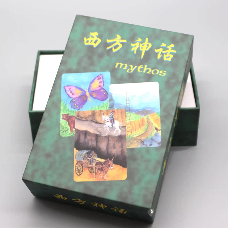 OH欧卡心理能量卡牌拓展卡副卡  西方神话 55张图卡