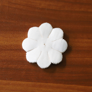 6cm康乃馨花片 机裁小花片 烫花器布花配套材料 50片