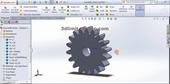 UGNX Solidworks渐开线直齿轮设计制作视频教程Proe FreeCAD CREO
