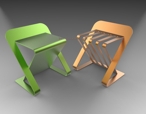 Solidworks椅子模型带参数igs step适用于proe creo FreeCAD UGNX