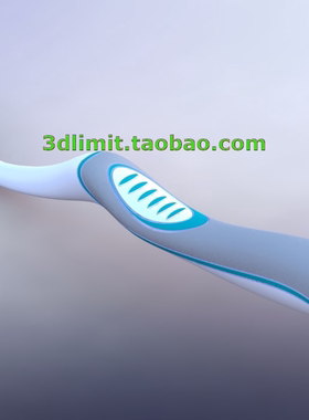 Solidworks牙刷模型带参数igs stp step proe creo FreeCAD UGNX