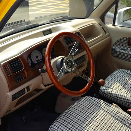 15寸桃木赛车改装方向盘 竞技方向盘 复古式适用老普桑捷达桑旅